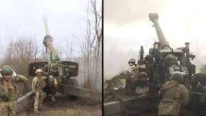 Read more about the article Russian Positions On Battlefield Hit By Ukrainian Ordnance