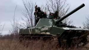 Read more about the article Russia Says It Has Fired At Ukrainian Positions Using 120-mm Self-Propelled Guns