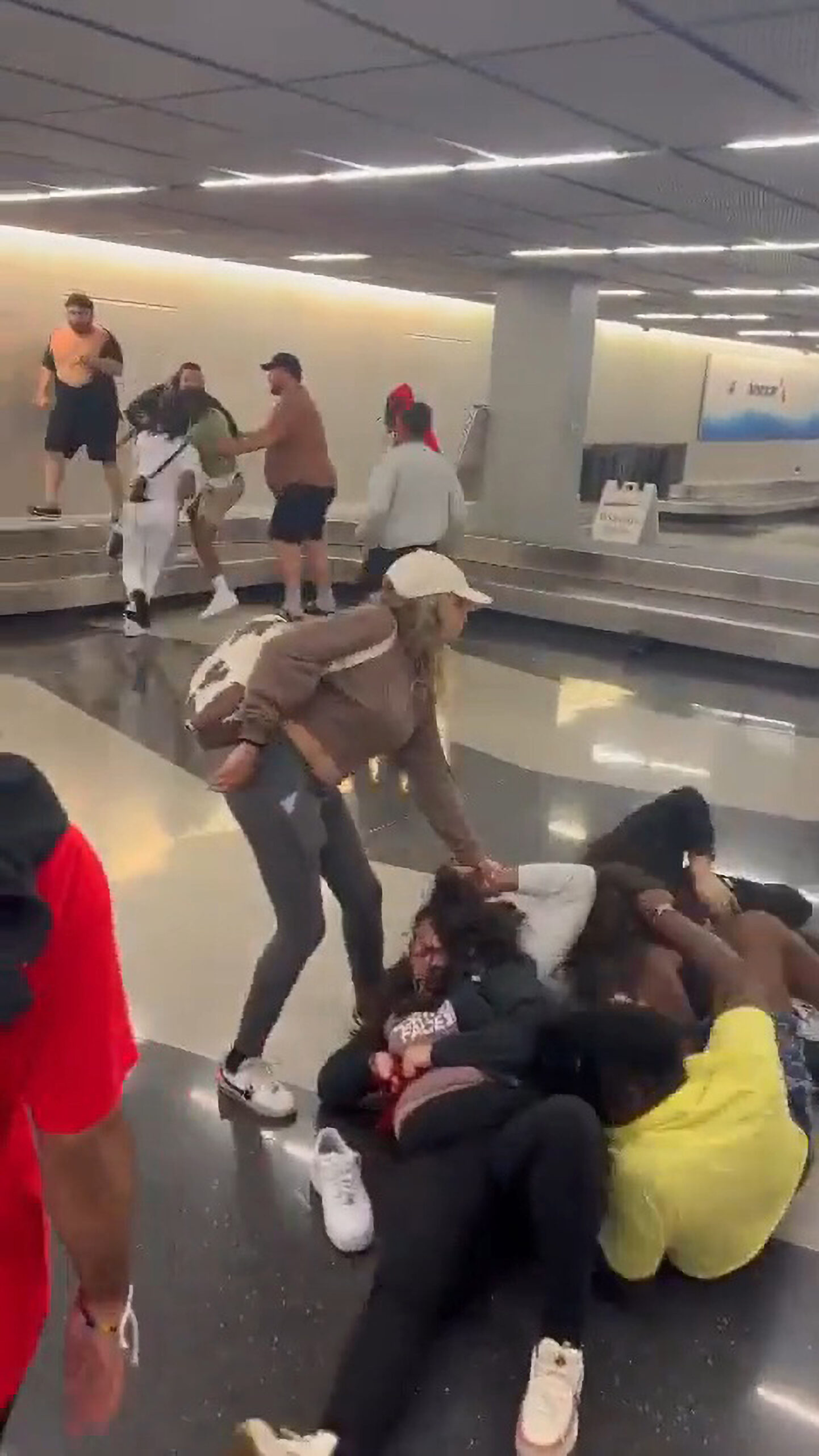 Read more about the article Assault And Bagg-ery As Brawl Erupts At Airport