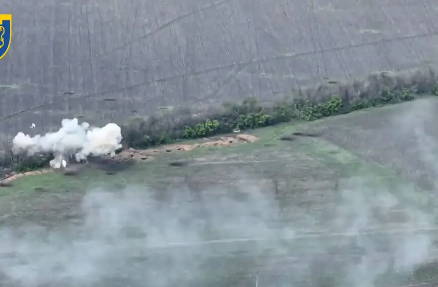 Ukrainian Artillery Destroys Russian Ammunition Field Storage