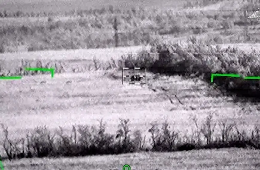 Russia Says It Destroyed Ukrainian War Machine With Ka-52 Attack Helicopter