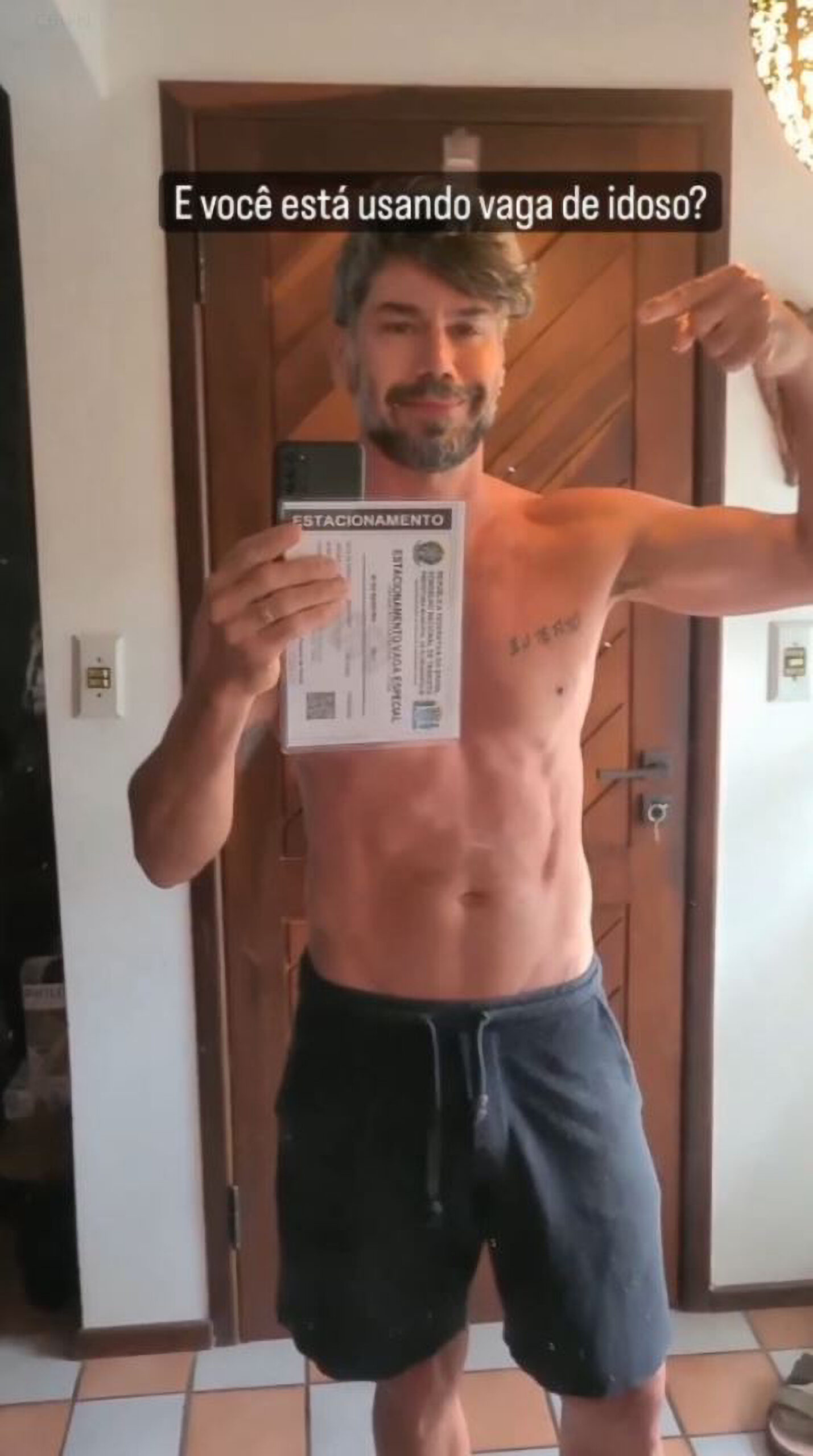 Read more about the article 60-Year-Old Male Model Who Looks 30 Gets OAP Parking Permit