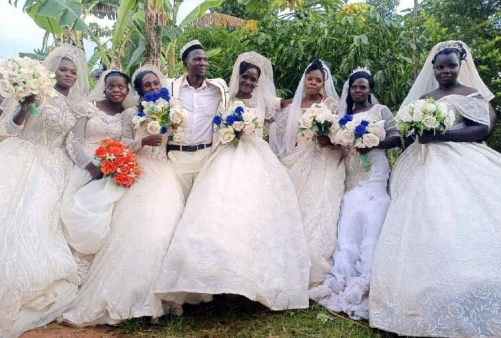Read more about the article  Groom Who Wed Seven Wives In One Day Wants More
