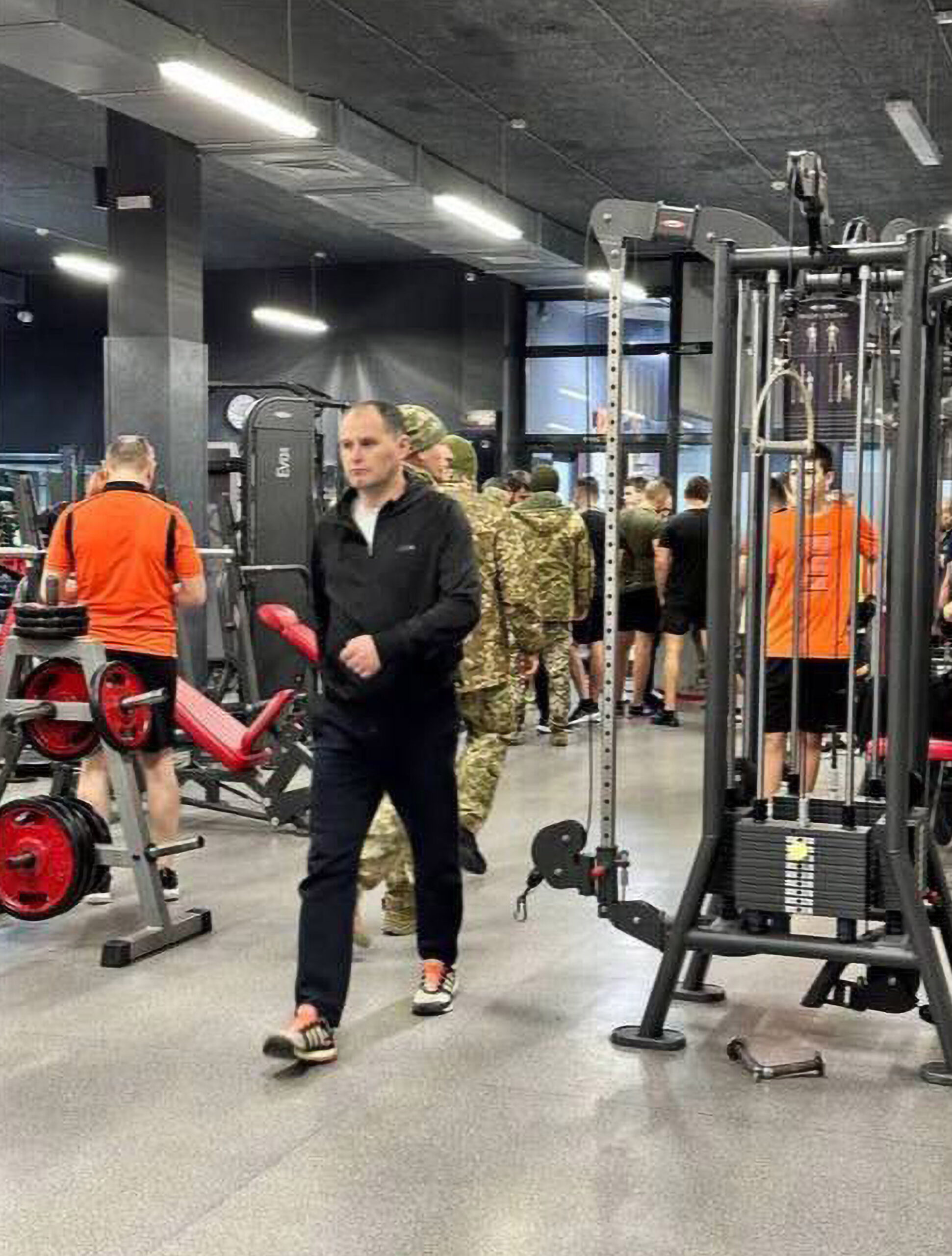 Read more about the article Moment Enlistment Officers Swarm Gym To Serve War Summons