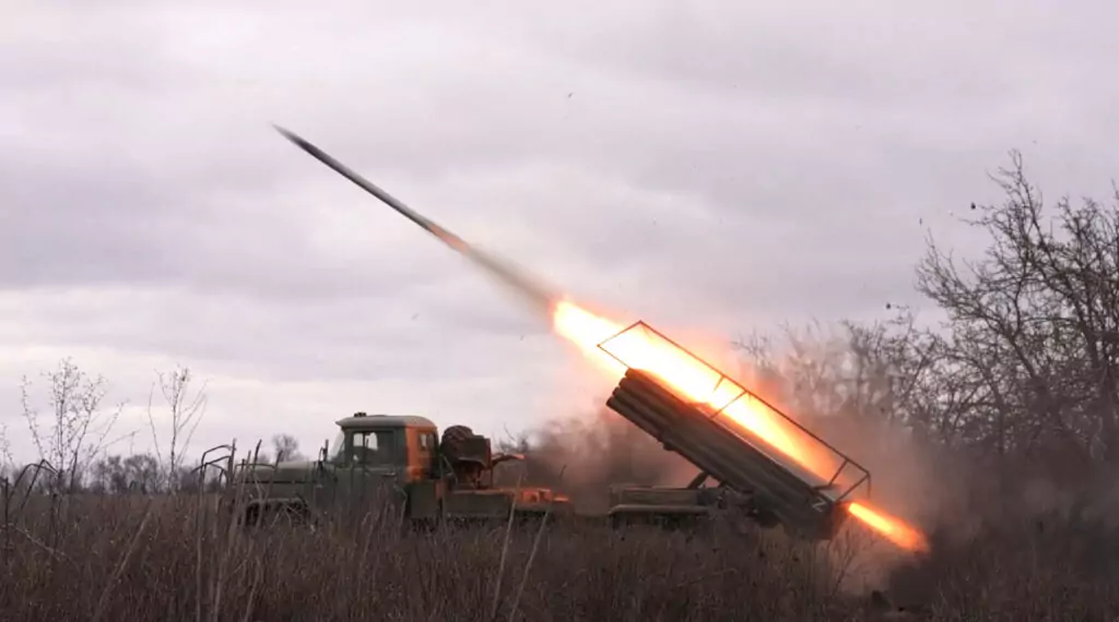 Read more about the article Russia Claims It Fired On Ukrainian Forces Using ‘Grad’ Rocket Artillery