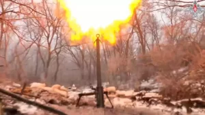 Read more about the article Russia Says Its Mortar Crews Hit Ukrainian Positions In Kupiansk