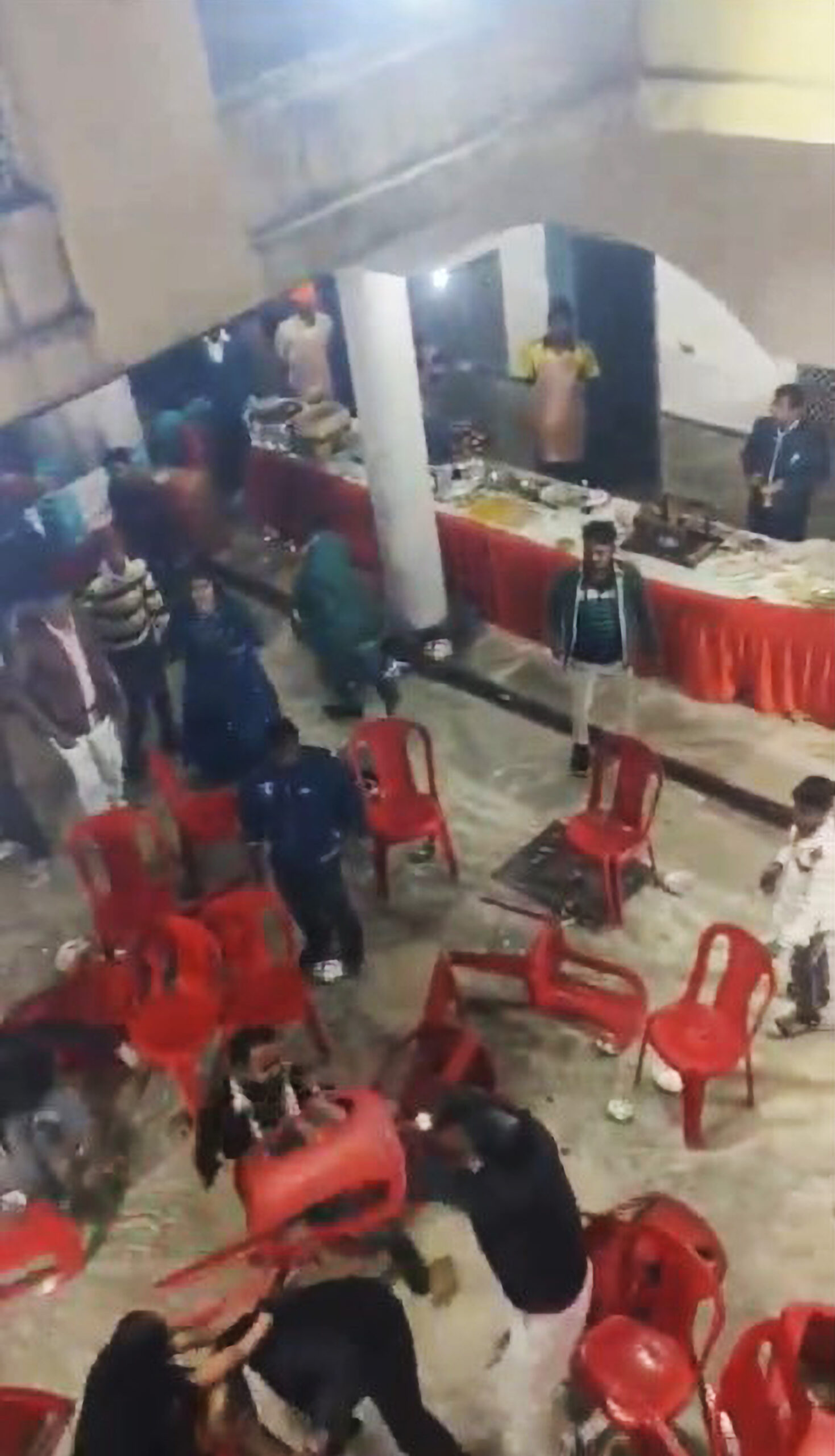 Read more about the article Several Injured As Wedding Guests Clash And Beat Each Other With Chairs During Reception