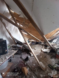 Read more about the article Moment Roof Is Hurled Into The Air After Gas Blast