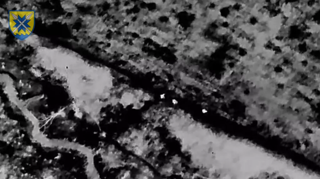 Read more about the article Ukrainian Drones Drop Bombs On Russian Soldiers On Frontlines
